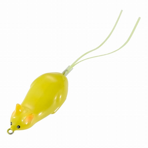 Tiemco Bass Lure CT Wild Mouse Mini Hard 03 Clear Yellow