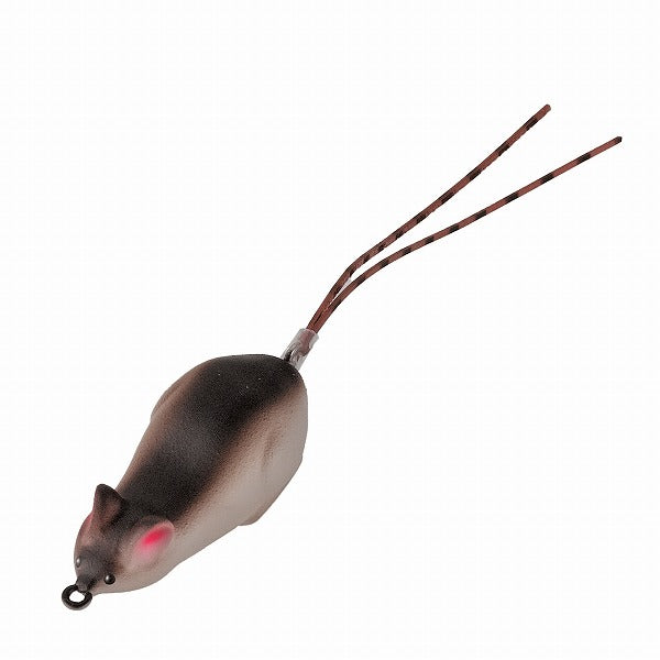 Tiemco Bass lure CT Wild Mouse Mini Hard 05 Matt Dark Brown