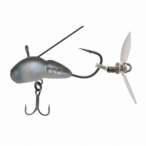 Tiemco Bass Lure CT Stealth Spider 03 Stealth Gray