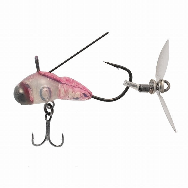 Tiemco Bass Lure CT Stealth Spider 06 Clear Pink Back