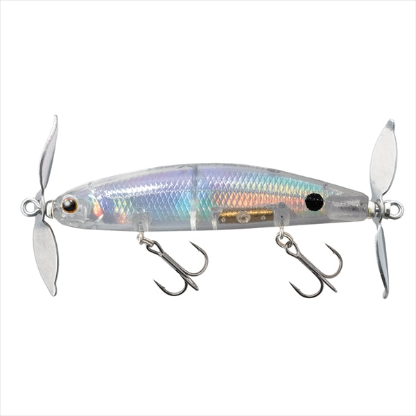 Tiemco Bass Lure Prop Pepper Jr. 451 Flash Clear