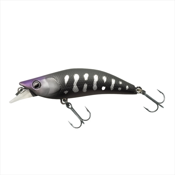 Tiemco Trout Plug Mukkuri 52F #006 Matte Black Yamame Silver Parmark