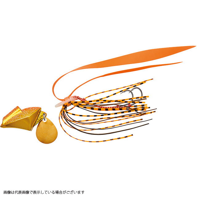 Daiwa Samurai Shore Rubber Tree 30g Plated Orange Gold