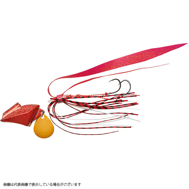 Daiwa Samurai Shore Rubber Tree 40g Plated Red