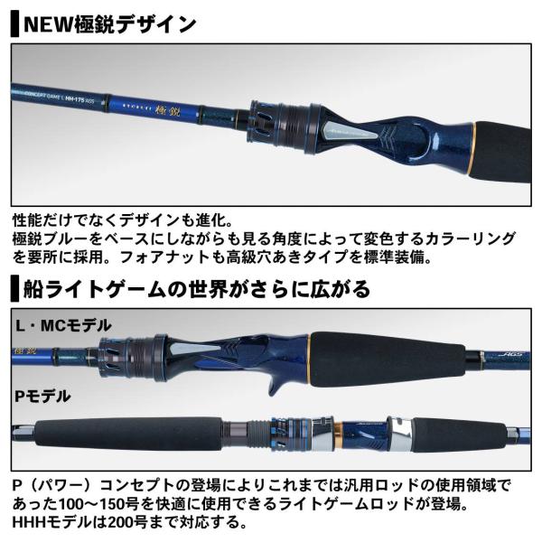 Daiwa Kyokuei Concept Game L M-195AGS (Baitcasting 2 Piece)