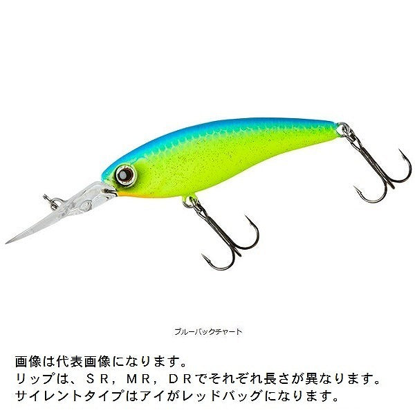 Daiwa Steez Shad 60SP DR Blue Back Chart