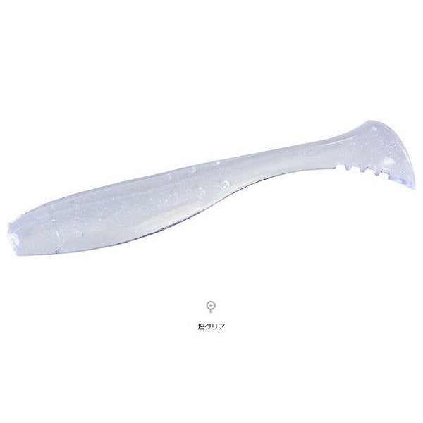 Daiwa Worm Gekkabijin Beam Fish 1.8inch Kirameki Clear