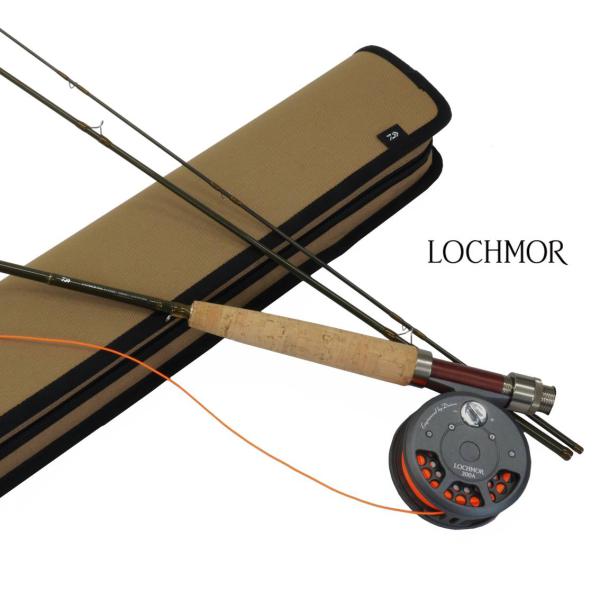 Daiwa Fly Rod Lochmor Fly Combo F804-4COMBO 2020 model (4 piece)