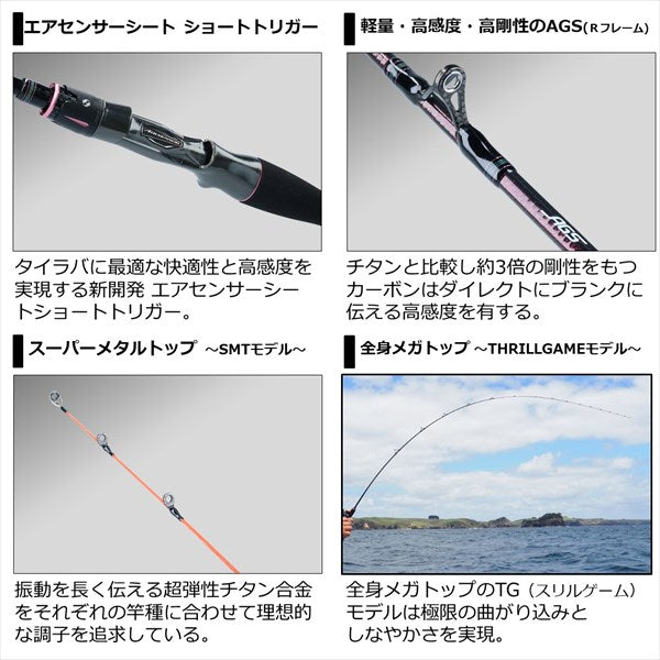 Daiwa 21 Kohga EX N65LB TG (Baitcasting 2 Piece)