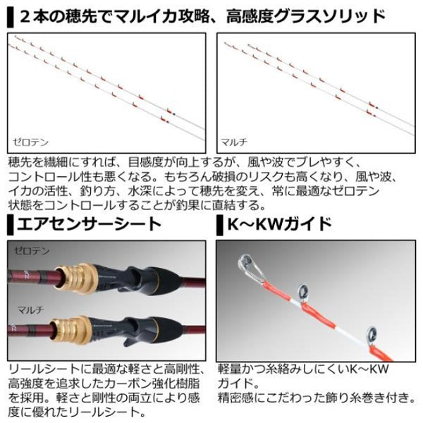 Daiwa Analystar Maruika Zeroten (Baitcasting 2 Piece)