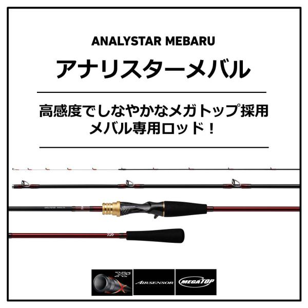 Daiwa Analystar Mebaru 270 (Baitcasting 2 Piece)