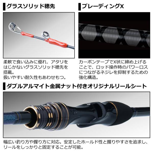 Daiwa Kattoufugu X HH-150/ R (Baitcasting 2 Piece)