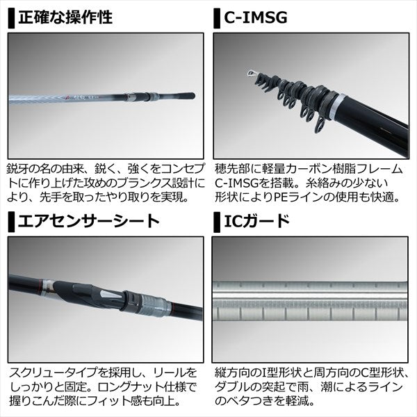 Daiwa Ginro Eiga 0-53 (Spinning 5 Piece)