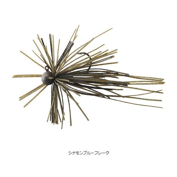 Daiwa Small Rubber Jig SS 1.4g Cinnamon Blue Flake