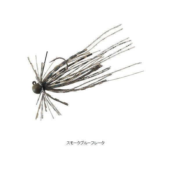 Daiwa Rubber Jig Steez Spin Finesse Jig 0.9g Smoke Blue Flake