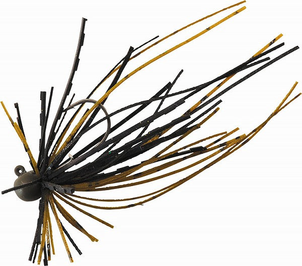 Daiwa Rubber Jig Steez Spin Finesse Jig 1.3g Black Pumpkin