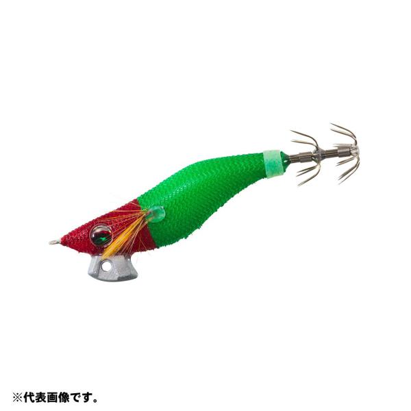 Daiwa Egi Emeraldas Ika Metal Dropper Egi type #2.5 Luminous - Red Green