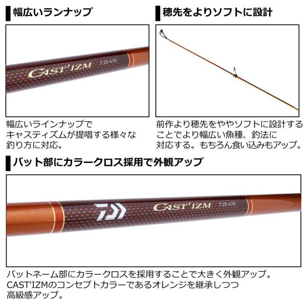 Daiwa Cast'izm T25-470/ V (Spinning 4 Piece)