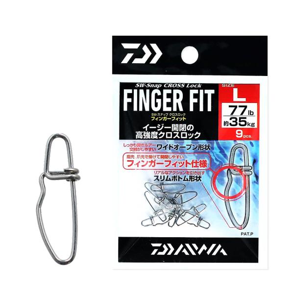 Daiwa SW Snap Cross Lock Finger Fit L