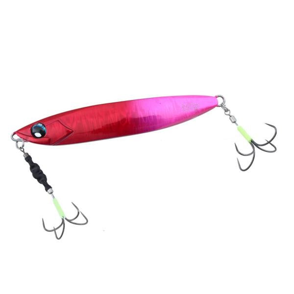 Daiwa Kyohga Jig B (Basic)-H (with hook) 100g MG Red Head Pink Glow Berry