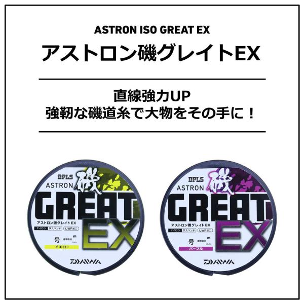 Daiwa Astron Iso Great EX Purple #1.85 150m