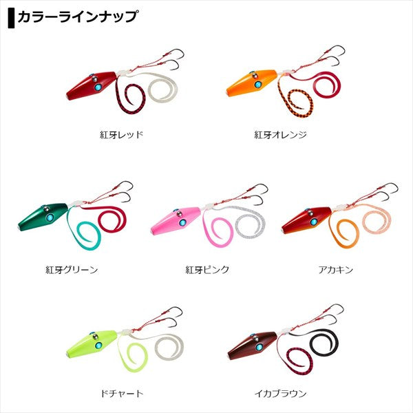 Daiwa Kohga Bay Rubber Free α Hook Upper 30g Kohga Red