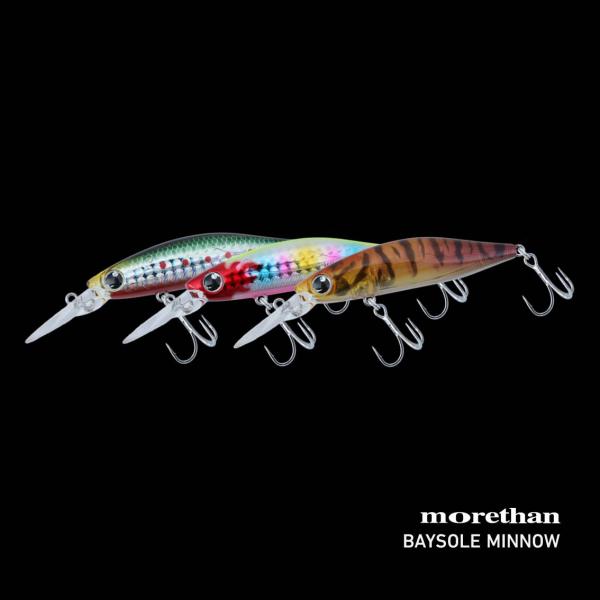 Daiwa Morethan Baysole Minnow 73S DR Burning Gold Iwashi