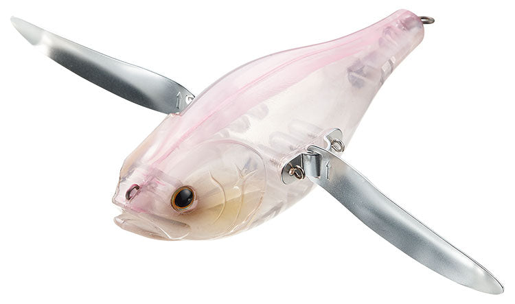 Daiwa Bass Lure Bank Flutter Clear Pink