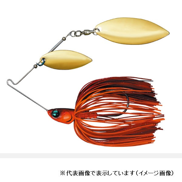 Daiwa Steez Spinnerbait 1 / 4oz DW (Double Willow) Spark Red