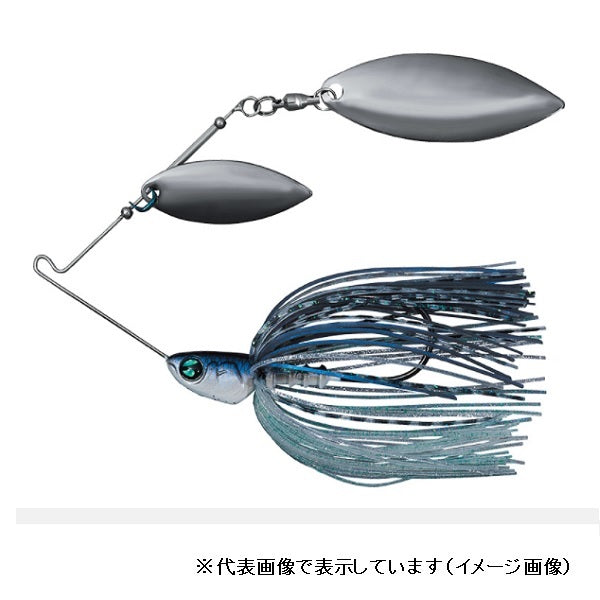 Daiwa Steez Spinnerbait 5/8oz DW (Double Willow) Blue Shad