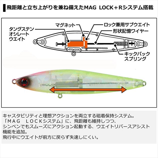 Daiwa Morethan Switch Hitter 65S Adele Burning Sea Bass