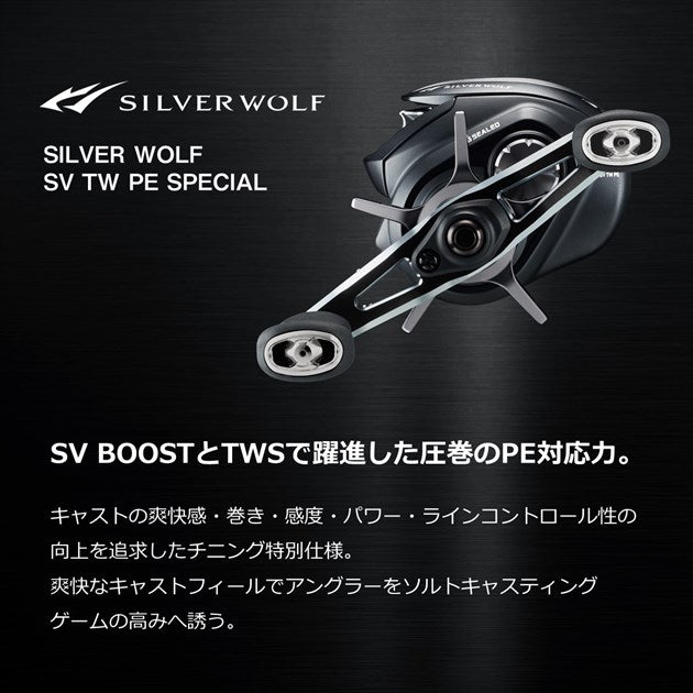 Daiwa 22 Silver Wolf SV TW 1000XH PE Special (Right)