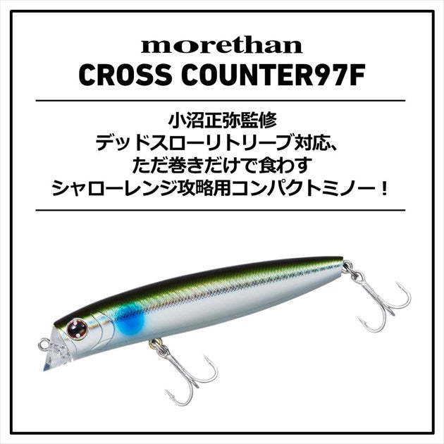 Daiwa Morethan Cross Counter 97F Emerald Ayu