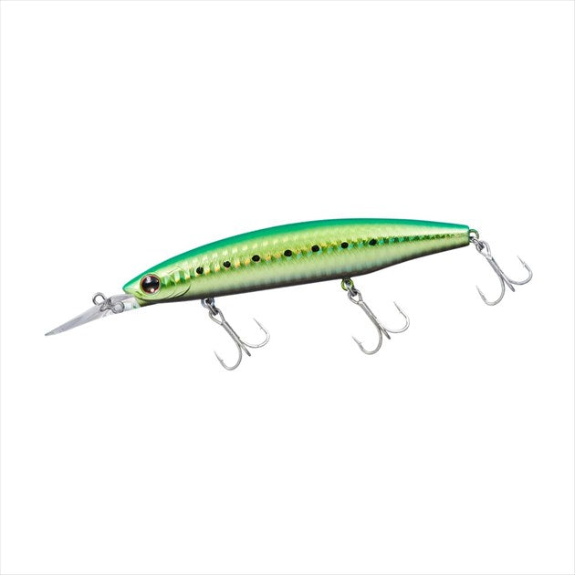 Daiwa Shoreline Shiner-Z Set Upper 110S DR Laser Lime Chart Iwashi