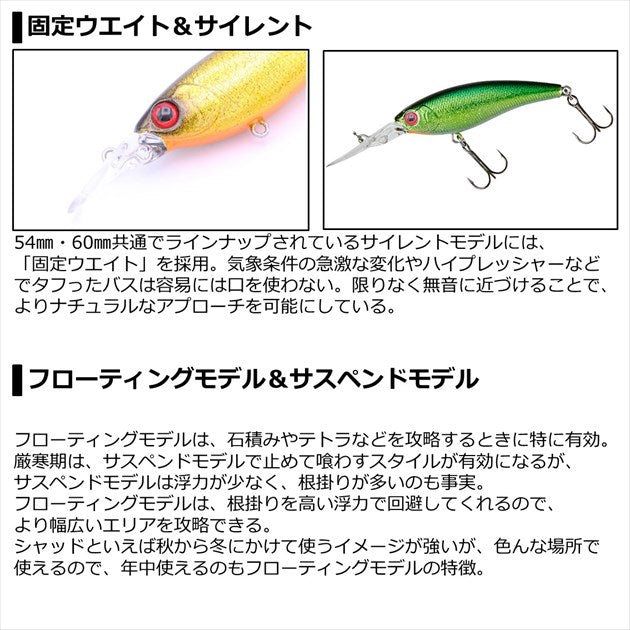 Daiwa Steez Shad 60SPMR Intriguing Wakasagi