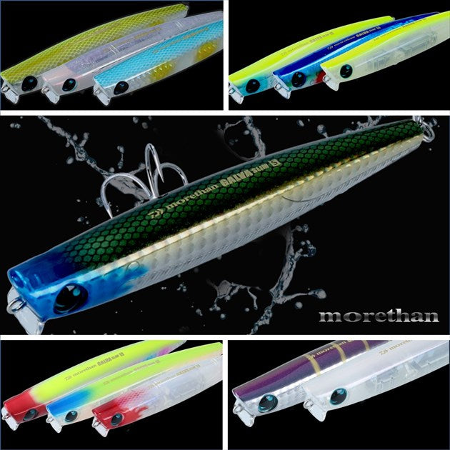 Daiwa Seabass Lure Morethan Galva Slim 110S Adele Black Fire