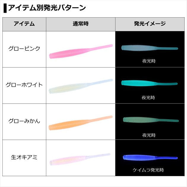 Daiwa Gekkabijin Beam Stick 1.5 inch Glow Pink