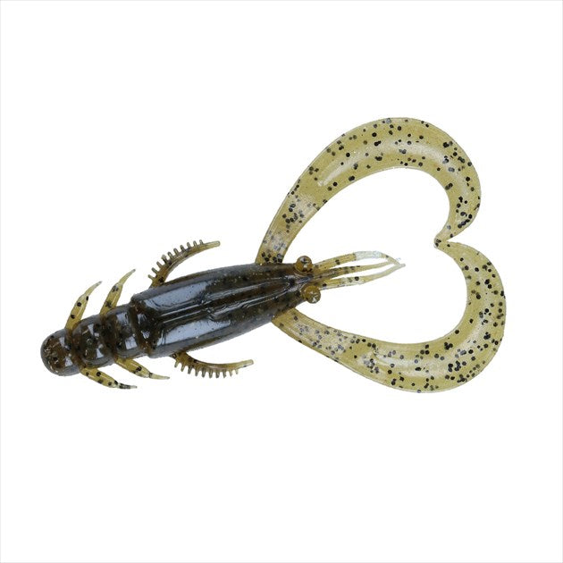 Daiwa Worm Silver Wolf Urban Crawler 2.5inch Green Pumpkin