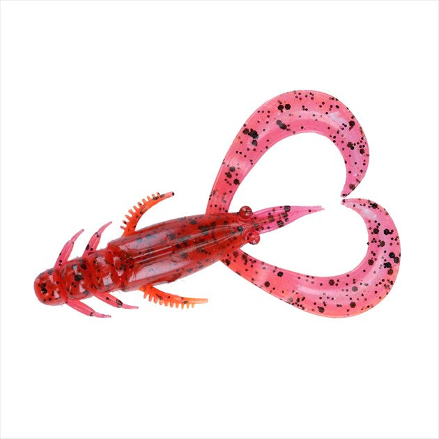 Daiwa Worm Silver Wolf Urban Crawler 2.5inch Red Craw