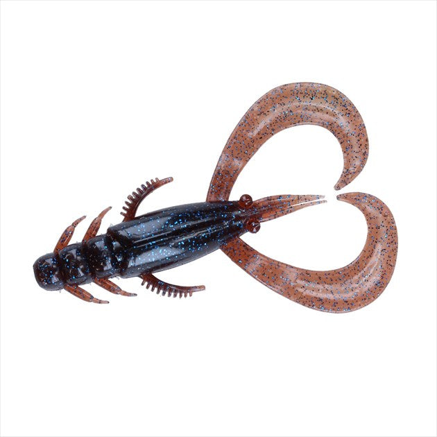 Daiwa Worm Silver Wolf Urban Crawler 2.5inch Scuppernon Blue