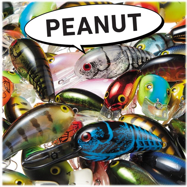 Daiwa Bass Lure Peanut SSR Sexy Shad