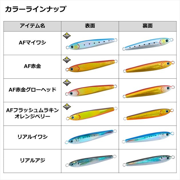 Daiwa Metal Jig Saltiga TG Bait 80g Real Horse mackerel