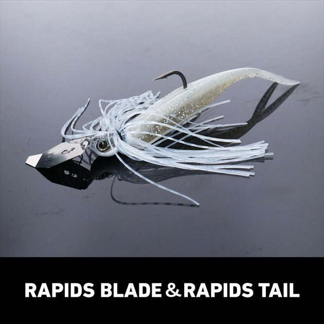 Daiwa Rubber Jig Rapids Blade 1/2oz TAK Midnight