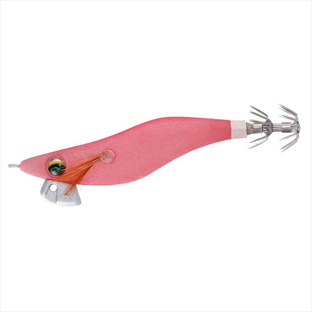 Daiwa Egi Emeraldas Ika Metal Dropper Egi type #1.8 Luminous - Peach skin all red