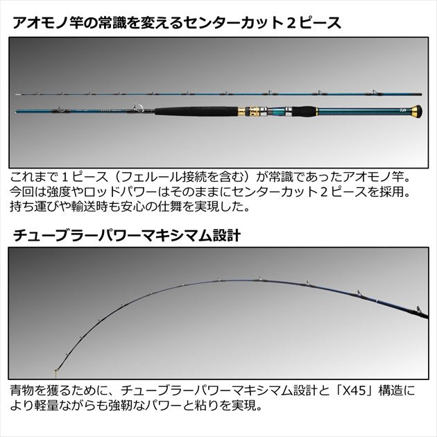 Daiwa Gouin Aomono S-215/Q (Spinning 2pcs)