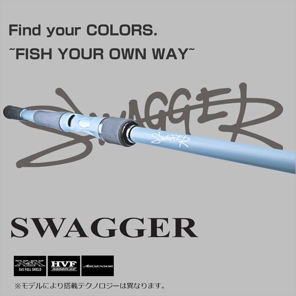 Daiwa Bass Rod Swagger C66L-LM (Baitcasting Grip Joint)