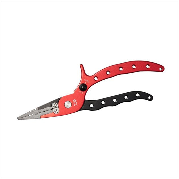 Daiwa Aluminum Plier α200H Lock LG Red