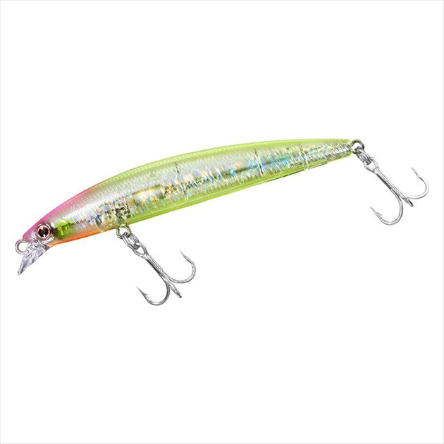 Daiwa Seabass Lure Shoreline Shiner-Z Set Upper Slim 95F Pink Head Clear Chart