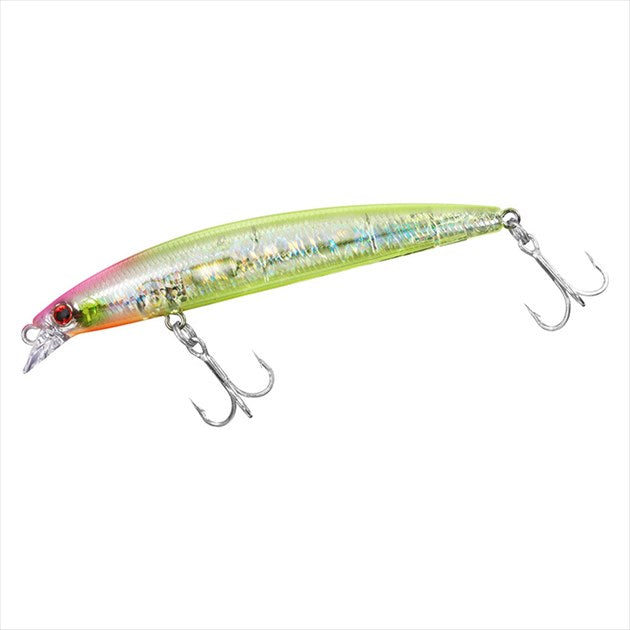 Daiwa Seabass Lure Shoreline Shiner-Z Set Upper Slim 95S Pink Head Clear Chart