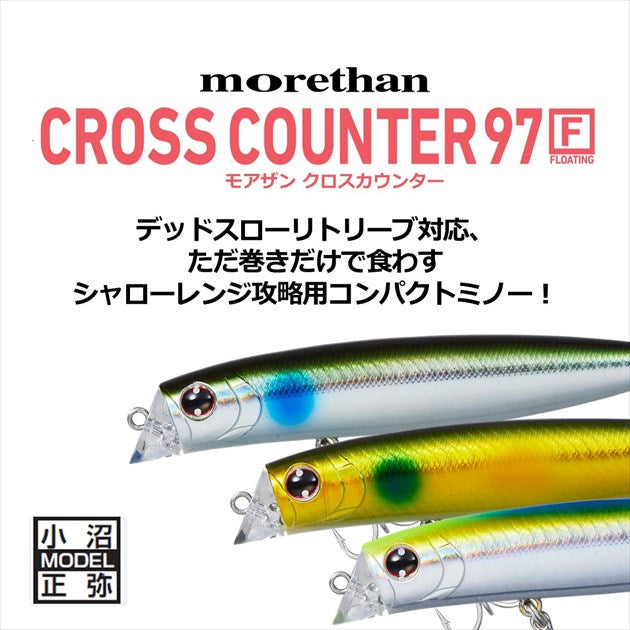 Daiwa Morethan Cross Counter 97F Clear Candy